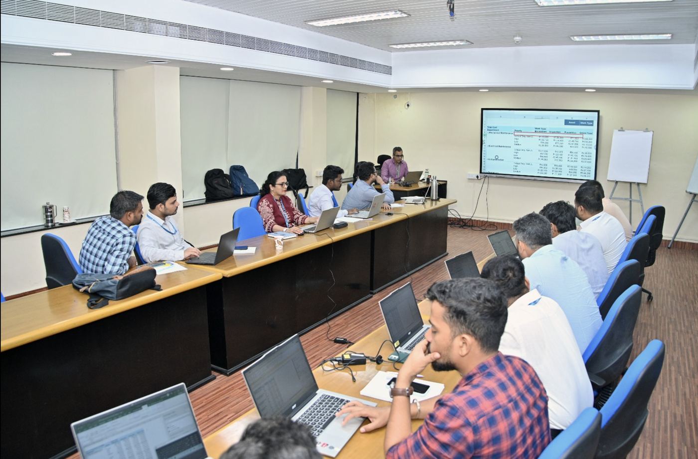 Faiyaz M Khairaz training a corporate team, photo 5